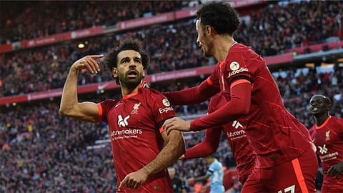 صلاح يقود ليفربول للفوز على الإنتر بثنائية نظيفة بدوري أبطال أوروبا