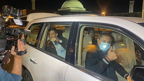 رامون دياز يصل الرياض