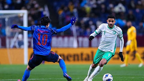 الأخضر يتعثر أمام اليابان