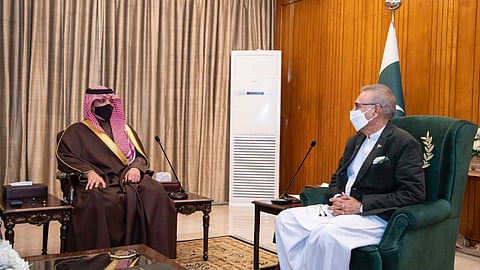 وزير الداخلية الأمير عبدالعزيز بن سعود في باكستان