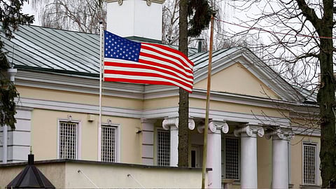 السفارة الامريكية في بيلاروسيا