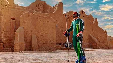فائق عابدي يصنع التاريخ في الأولمبياد الشتوية