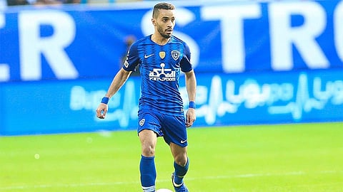 اللاعب محمد البريك
