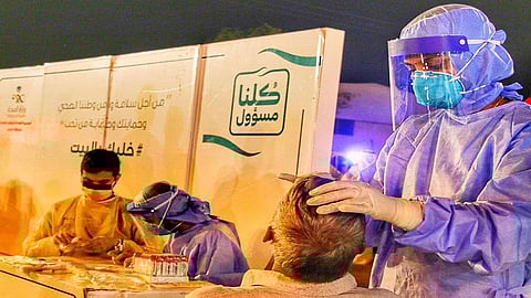 جائحة كورونا على المملكة