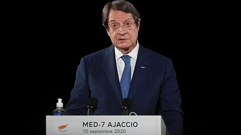 الرئيس القبرصي نيكوس أناستاسيادس. (أرشيفية)