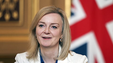 وزيرة الخارجية البريطانية، ليز تروس