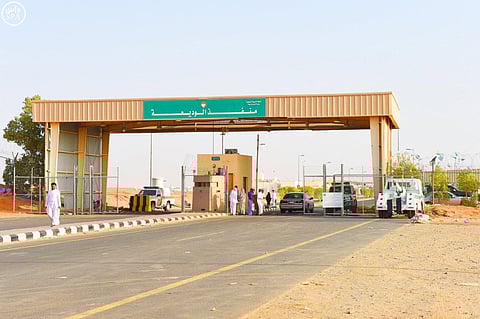 المنافذ البرية بالسعودية