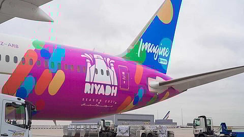 طائرة موسم الرياض