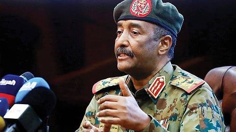 رئيس المجلس السيادي السوداني عبد الفتاح البرهان