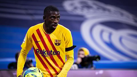 ديمبلي يعادل رقم بنزيمة