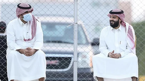 حامد البلوي رفقة أنمار الحائلي