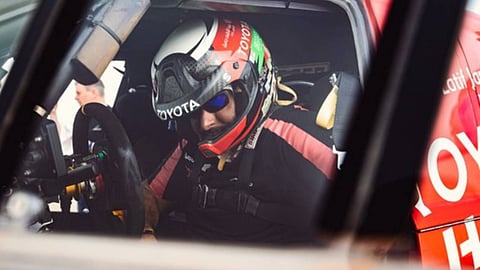 يزيد الراجحي بطل الراليات السعودي