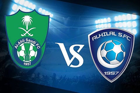 شعارا الأهلي والهلال