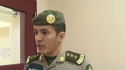 النقيب عبدالرحمن بن بخيت القثامي، المتحدث الرسمي لـجوازات مكة المكرمة