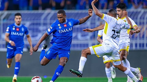 مباراة الهلال والاتحاد في دوري المحترفين السعودي