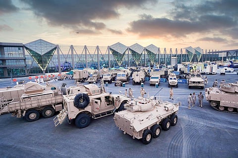 جانب من معرض الدفاع العالمي