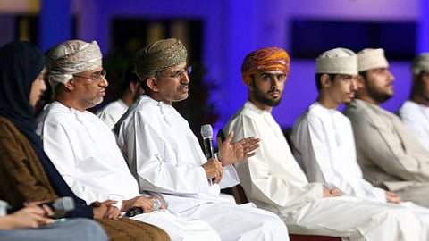 جانب من حوار وكيلي وزارة التعليم العالي