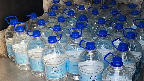 عبوات زمزم مخالفة للاشتراطات الصحية