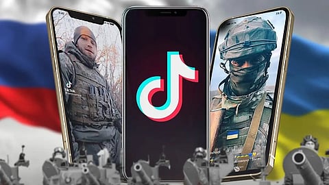حرب أوكرانيا وروسيا تنتقل لتيك توك