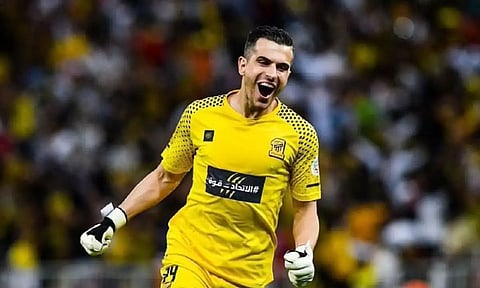 مارسيلو جروهي حارس مرمى فريق الاتحاد