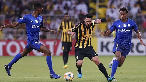 مباراة الهلال والاتحاد ـ أرشفية