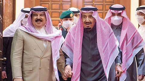 زيارة ملك البحرين للمملكة
