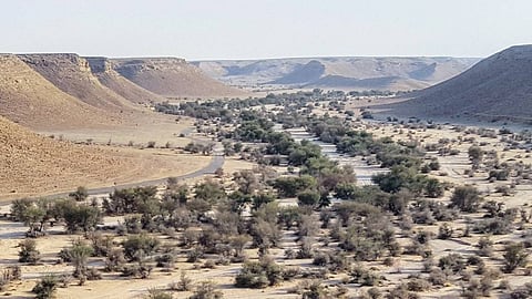 منتزه حريملاء بالرياض