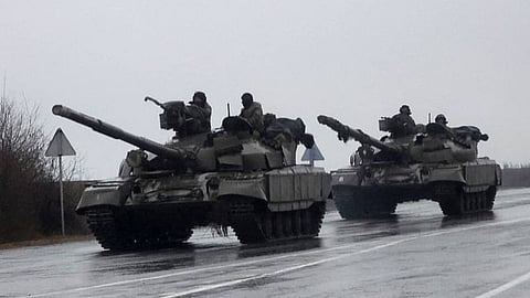 قوات روسية في أوكرانيا