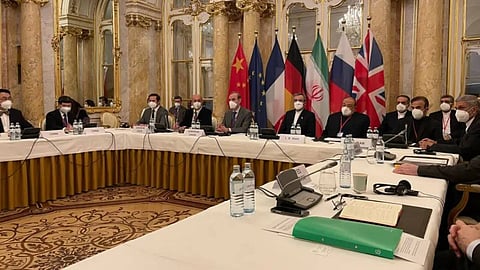 جلسة سابقة من مباحثات فيينا النووية