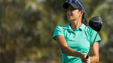 لاعبة القولف المغربية إيناس لقلالش