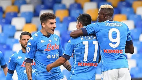 فريق نابولي - أرشيفية