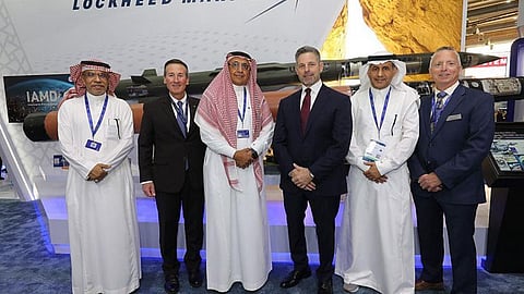 جانب من لقاء ممثلين عن هيئة الصناعات العسكرية وشركة لوكهيد مارتن العربية السعودية المحدودة