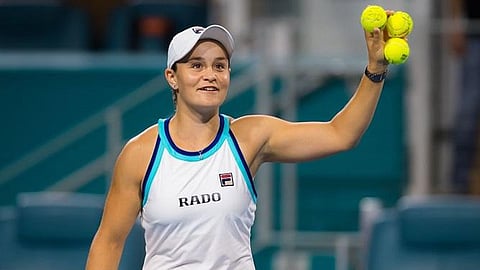 آشلي بارتي تقرر اعتزال التنس