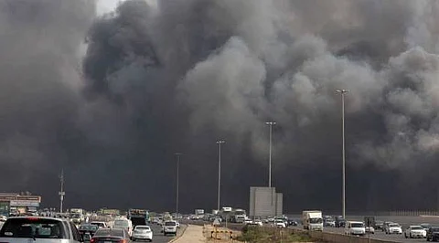 حريق أرامكو