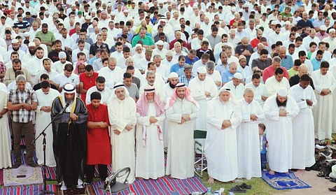 صلاة عيد الفطر (أرشيفية)