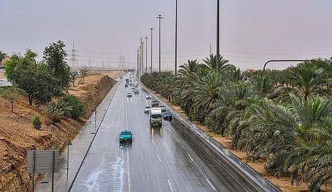 هطول أمطار على المملكة