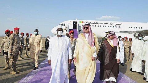 الرئيس السنغالي يغادر المدنية المنورة