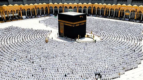 ازدحام المسجد الحرام