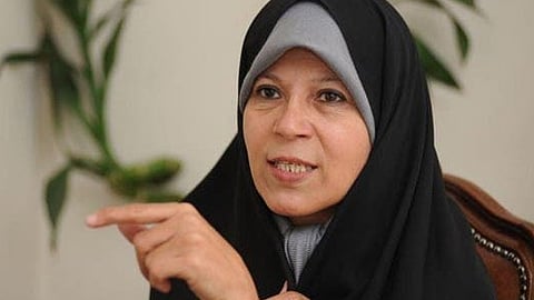 فائزة رفسنجاني، ابنة الرئيس الإيراني الأسبق الراحل هاشمي رفسنجاني