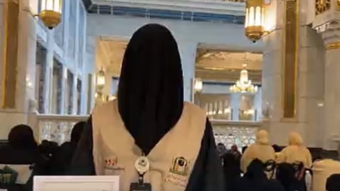 دور المرأة العاملة في الحرمين الشريفين