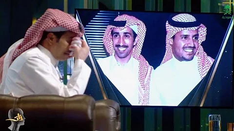 لحظة مؤثرة.. فايز المالكي يطلب إيقاف التصوير من سامي الجابر