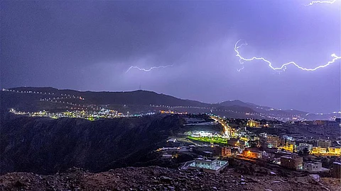 أمطار الباحة