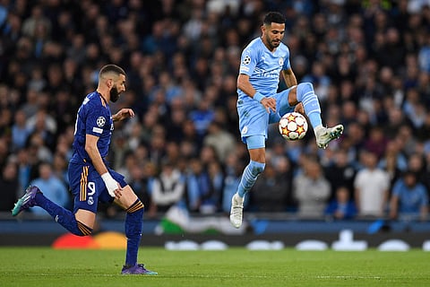 مانشستر سيتي وريال مدريد في دوري أبطال أوروبا