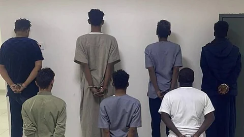 بعض المتهمين المقبوض عليهم