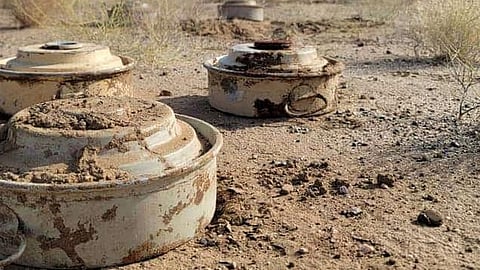 مسام ينزع الألغام في اليمن -أرشيفية