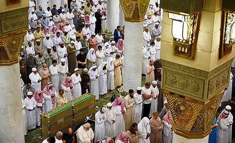 المسجد النبوي في رمضان