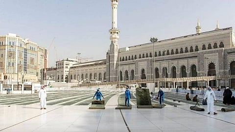 شؤون الحرمين تستعد لاستقبال المصلين في أول جمعة من رمضان