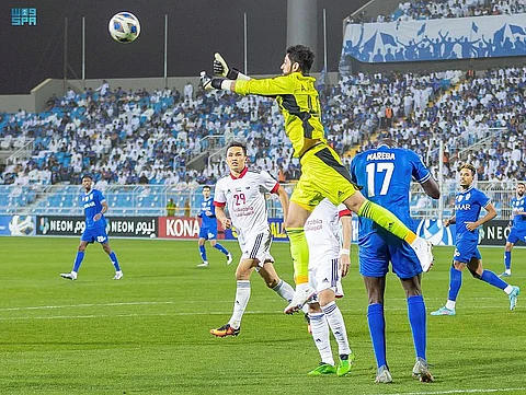 مباراة الهلال والشارقة