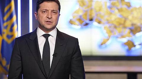 الرئيس الأوكراني