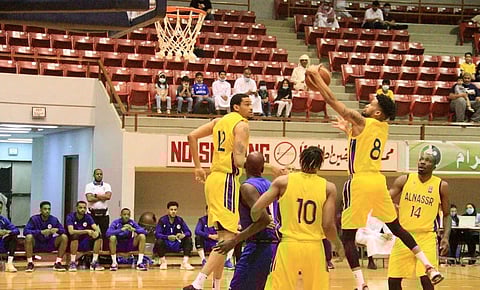 سلة النصر تواصل الإبداع